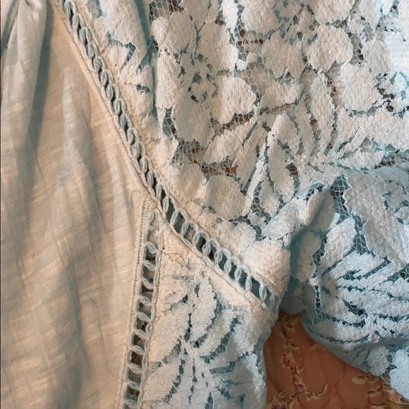 Abercrombie & Fitch Lace Top Sz M - Picture 4 of 4